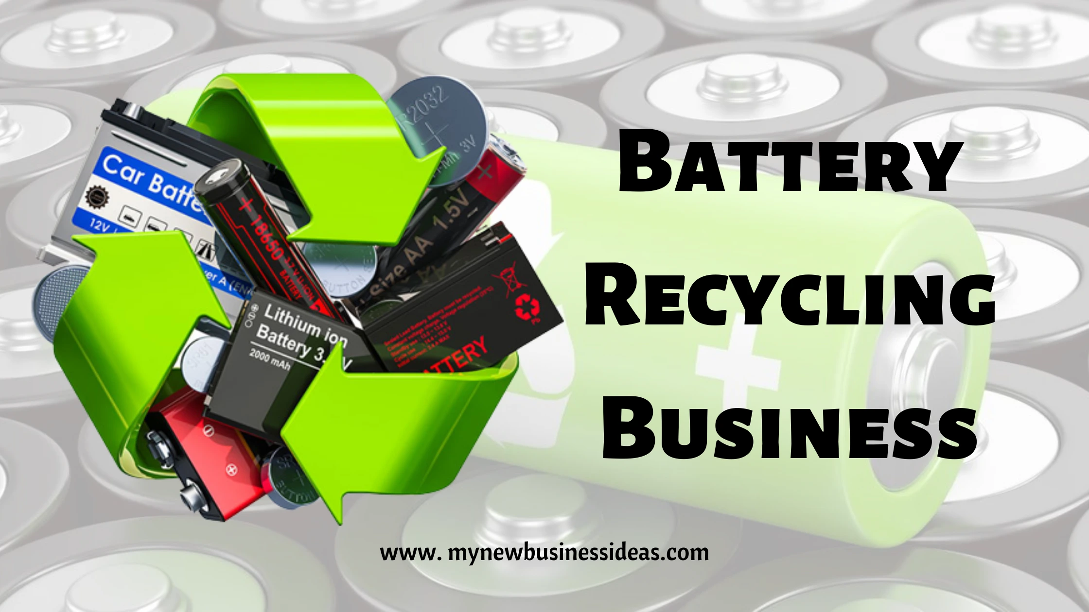 battery recycling business plan