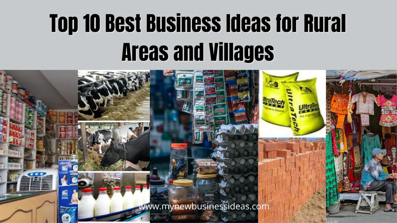 Top 10 Best Business Ideas For Rural Areas And Villages