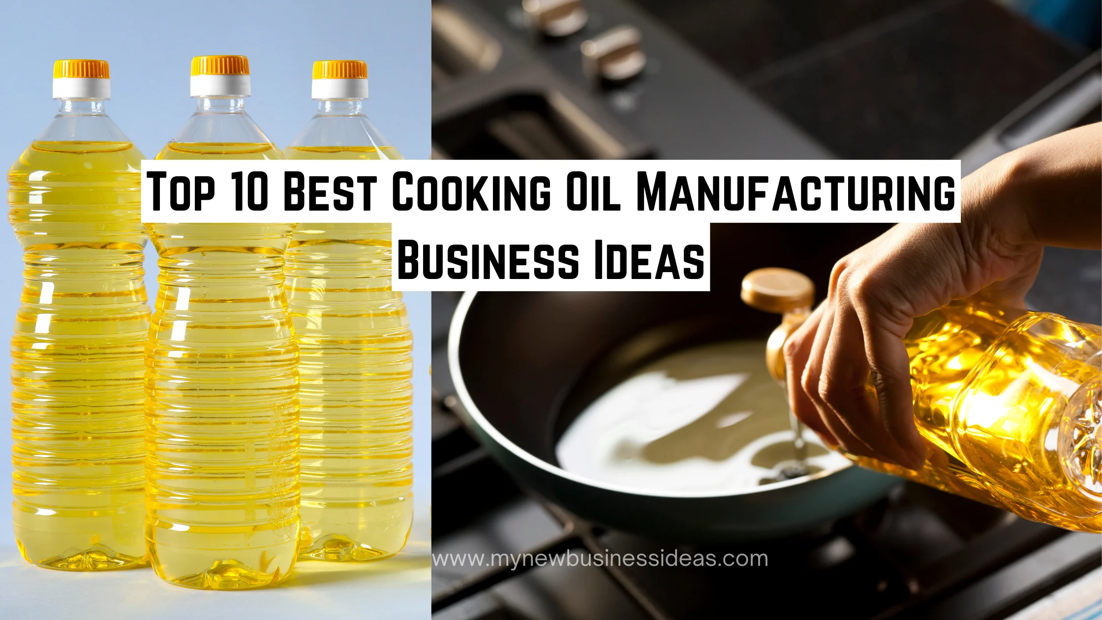 cooking oil manufacturing business plan pdf
